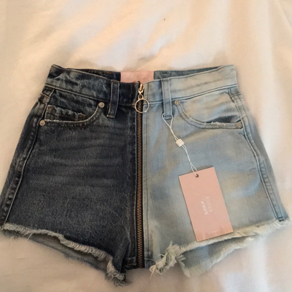 REVICE denim Yin Yang shorts never worn